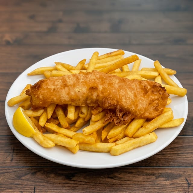 Lunch Fish & Chips.